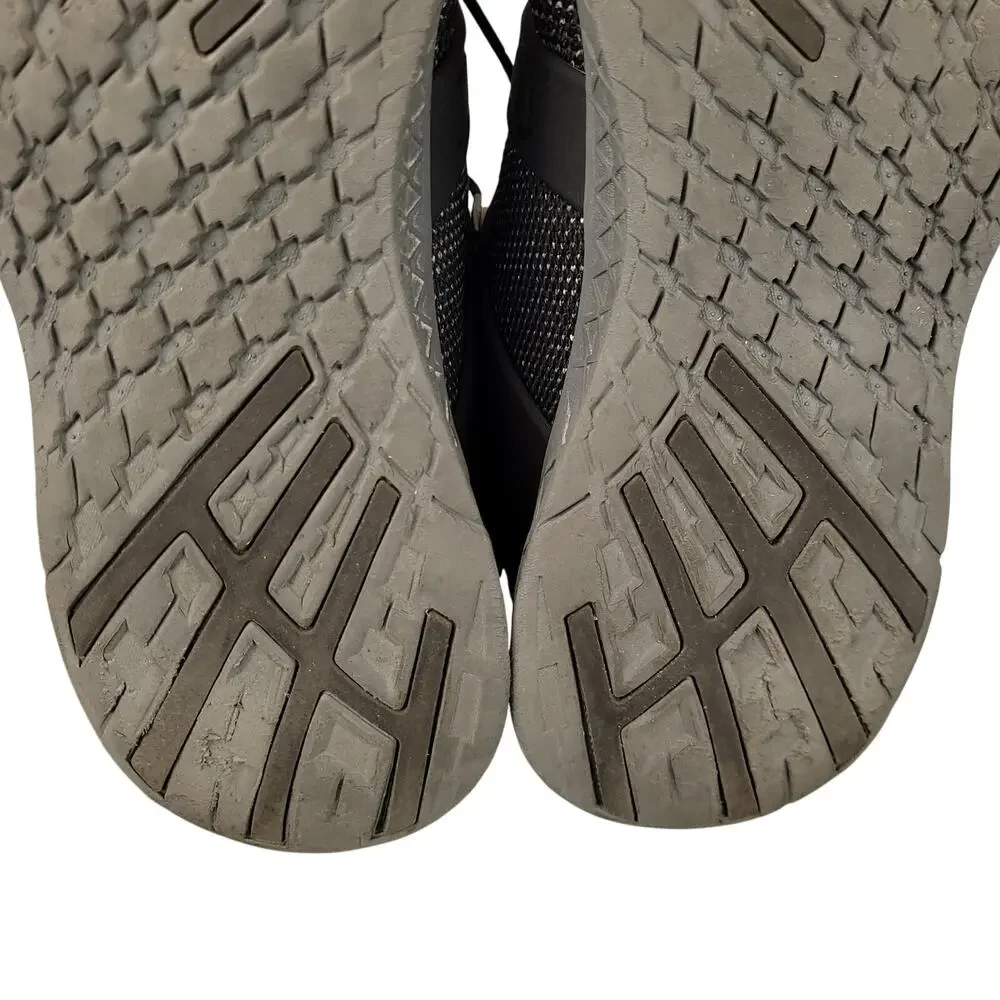 Hey Dude Axel Sox Mens 10 Carbon Black Slip On Sneakers Lightweight Minimalist - Picture 12 of 12